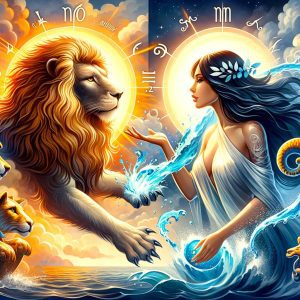 Aslan Erkeği Kova Kadını Aşk Uyumu